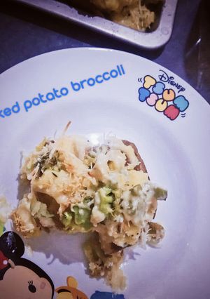 Foto resep Baked Potato Broccoli