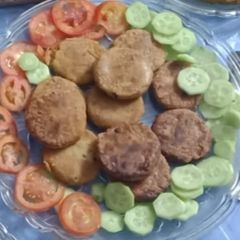 A picture of Chicken Shami Kabab.