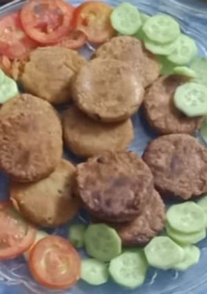 A picture of Chicken Shami Kabab.