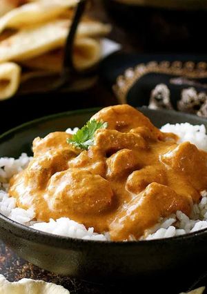 A picture of Butter Chicken.