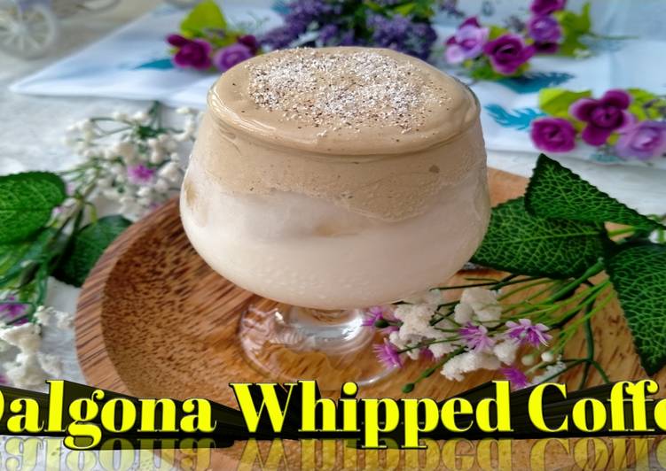 Resep Dalgona Whipped Coffee