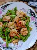 Tumis Udang Kacang Buncis