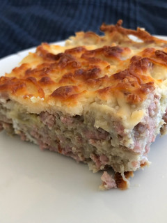 Una foto de Pastel de carne con verduras
