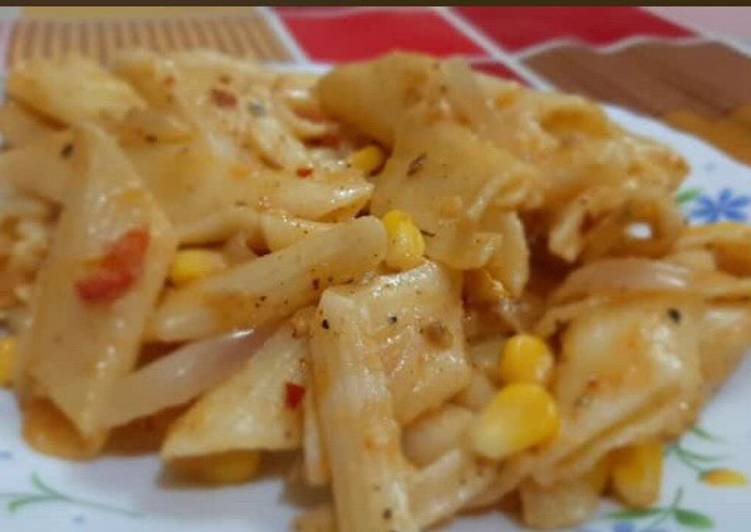 Recipe of Ultimate Sweet corn pasta