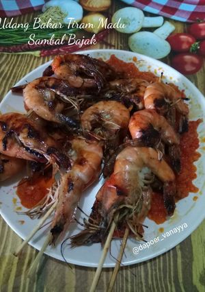 Foto resep Udang Bakar Madu Sambal Bajak Limau
