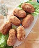 Croquetas de papa con pescado
