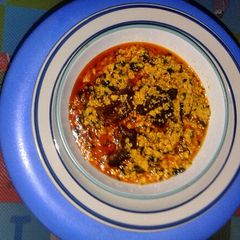 A picture of Egusi soup.