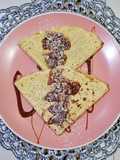 Crepas de avena con cajeta y nuez 🤩