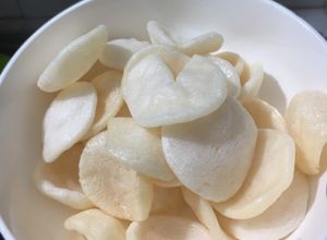 Hình của món Phồng tôm bằng nồi chiên không dầu.