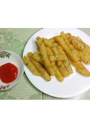 Foto resep Kentang keju crispy ‼️ CRISPY CHEESE POTATOES