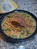 🥣Soupe haricots rouges aux viande de tête de boeuf