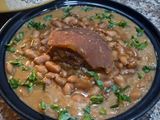 🥣Soupe haricots rouges aux viande de tête de boeuf