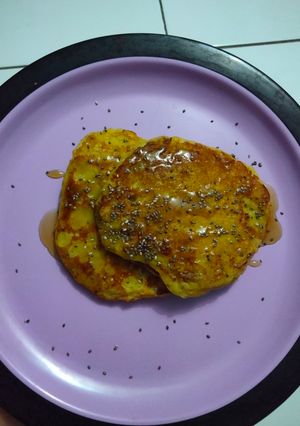 Foto resep Pancake pisang teflon sederhana