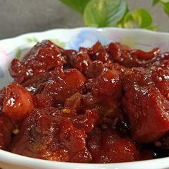 A picture of CARAMELIZED CHICKEN (WITH JAGGERY).