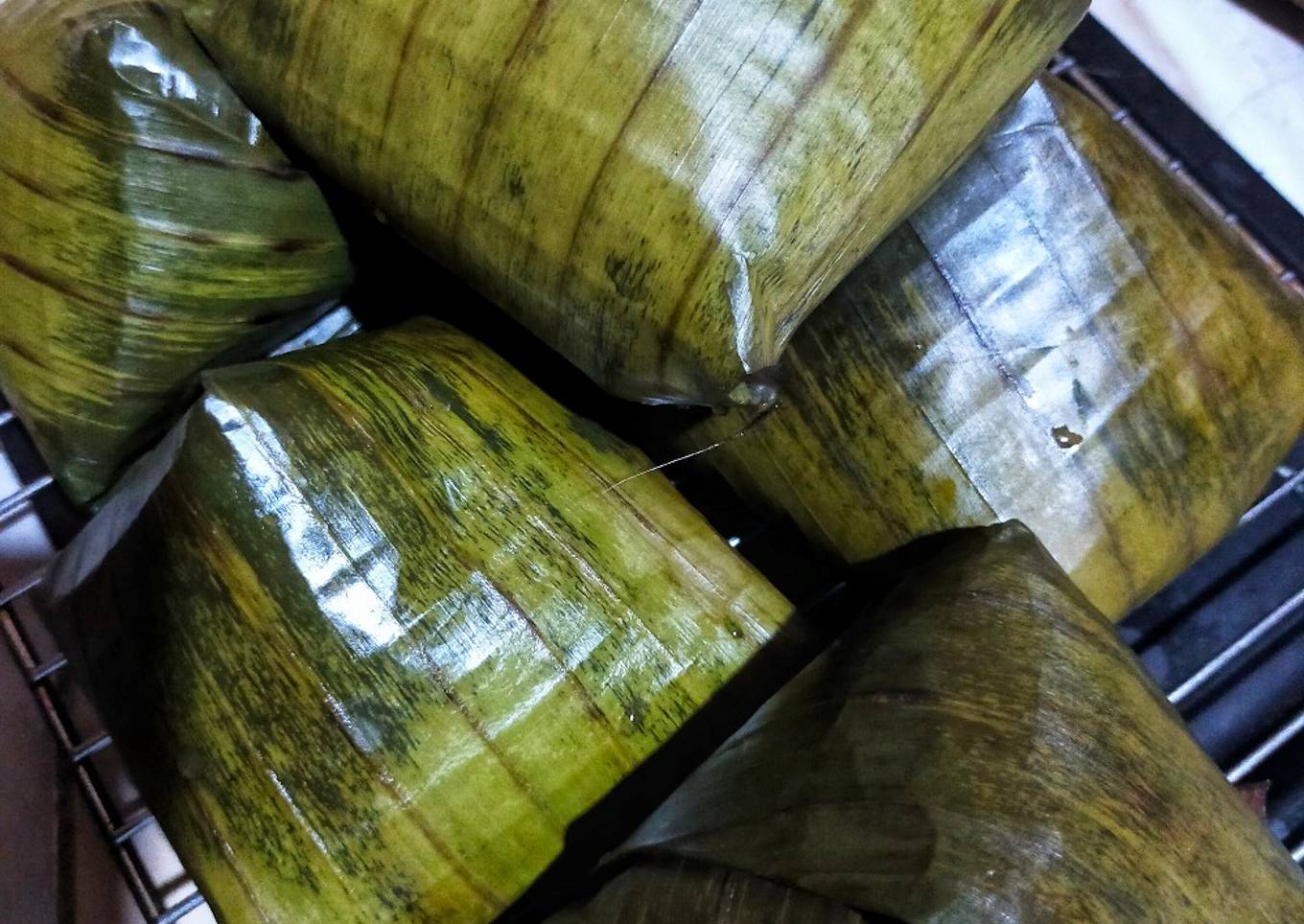 Resep Lontong nasi sisa, tidak mudah basi, Lezat