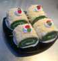 Resep Pandan chesse roll cake Anti Gagal