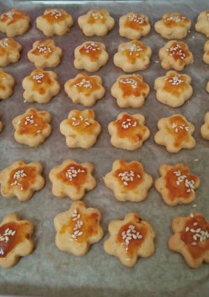 Foto resep Salted egg yolk cookies