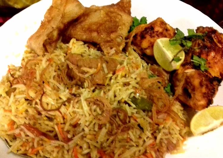 Steps to Make Favorite Tikka Biryani