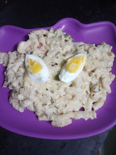 পাস্তা উইথ হোয়াইট সস (pasta with white sauce recipe in Bengali) রেসিপির প্রধান ছবি