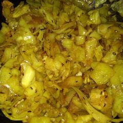 A picture of Punjabi Cabbage Masala.