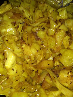 A picture of Punjabi Cabbage Masala.