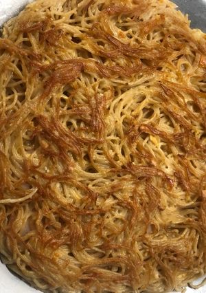 Φωτογραφία της συνταγής Spaghetti στο τηγάνι