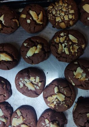 Una foto de Cookies de red velvet