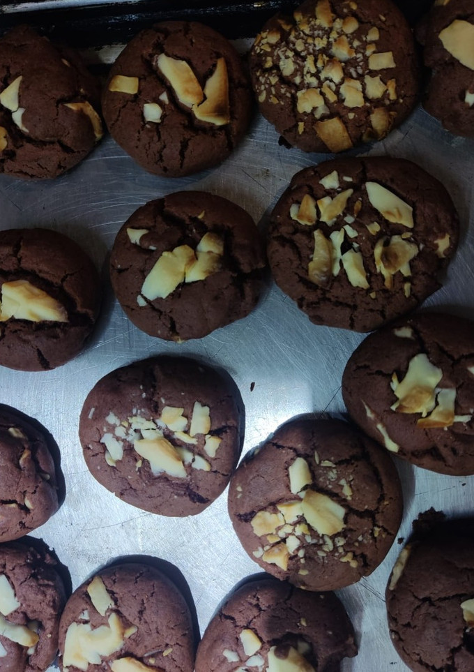 Una foto de Cookies de red velvet