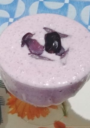 A picture of Jamun Lassi.