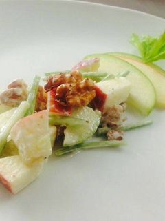 Una foto de Ensalada Waldorf