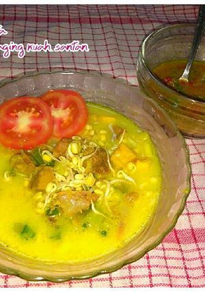 Foto resep Soto Daging Kuah Santan