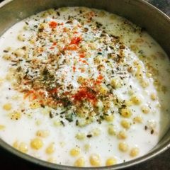 A picture of Boondi Raita.
