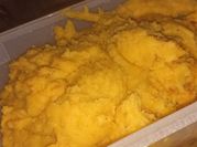 A picture of sour cream and onion mashed potatoes