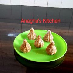 A picture of Sesame Modak.