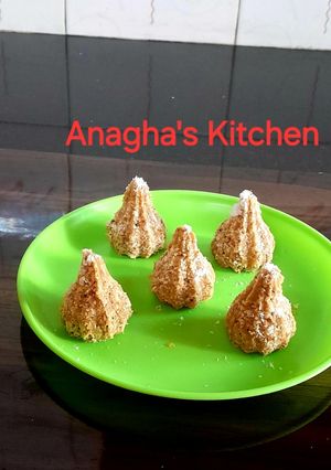 A picture of Sesame Modak.