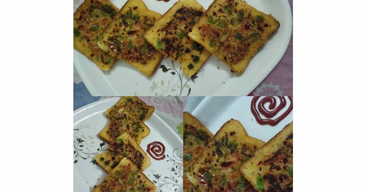 सूजी ब्रेड पिज़्ज़ा (suji bread pizza recipe in hindi) रेसिपी बनाने की