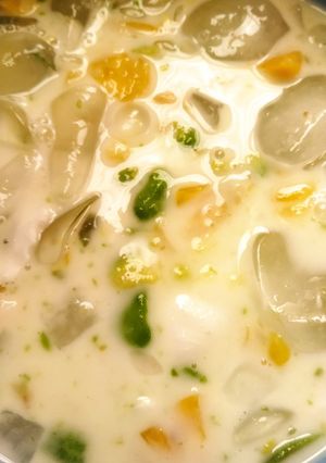 Foto resep Es teller simple