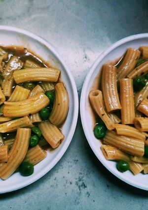 A picture of Penne Pasta.