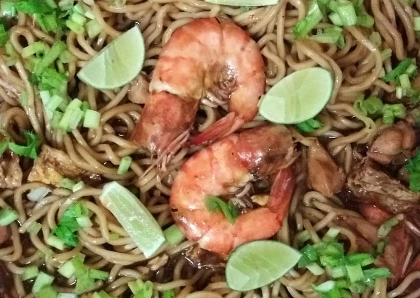Mee goreng basah