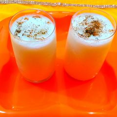 A picture of Masala lassi / butter milk.