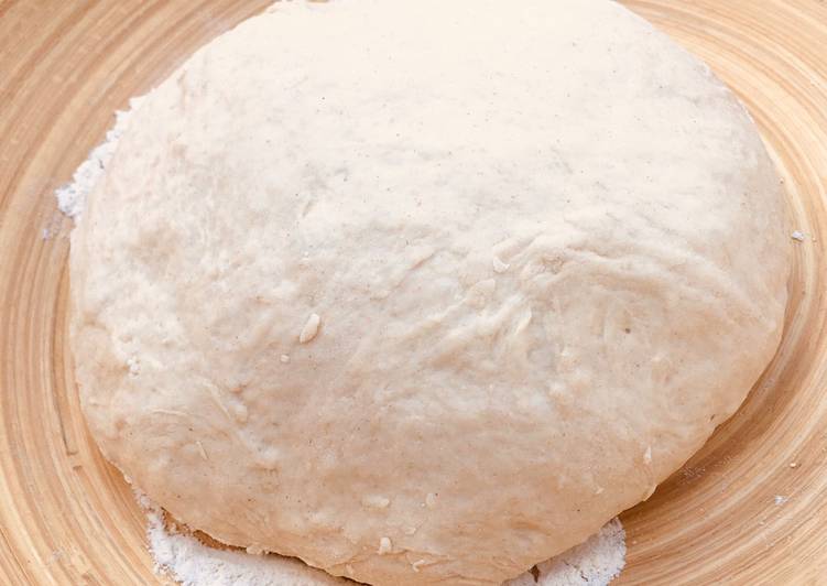 Steps to Make Any-night-of-the-week Yeast Pizza Dough (vegan pizzas) 🌱