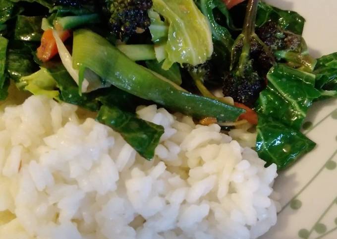 Japanese veggie stir-fry