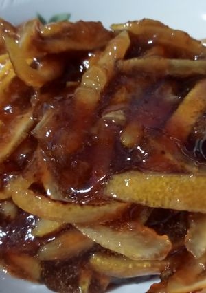 Foto resep Manisan Kulit Jeruk Lemon