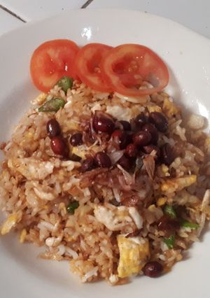 Foto resep Nasi goreng telur pedas