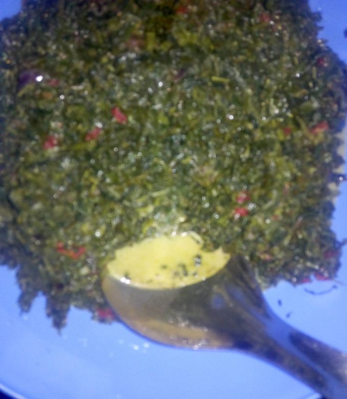 A picture of Mboga Kienyeji.
