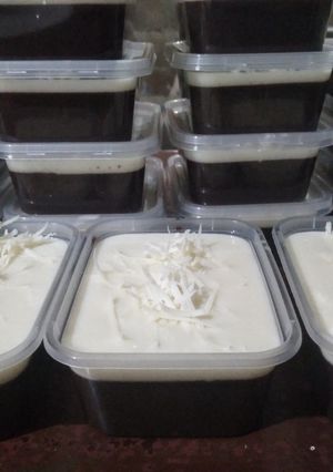 Foto resep Puding coklat vla vanila