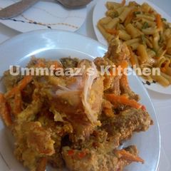 A picture of Creamy fried chicken.