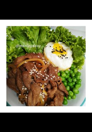 Foto resep SLICE BEEF TERIYAKI (empuk bgd)