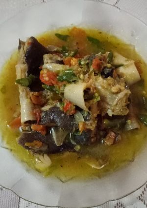 Foto resep Tumis Ikan Pari Asin