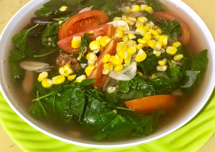 Resep Sayur Bening Bayam Merah dan Hijau yang Bisa Manjain Lidah